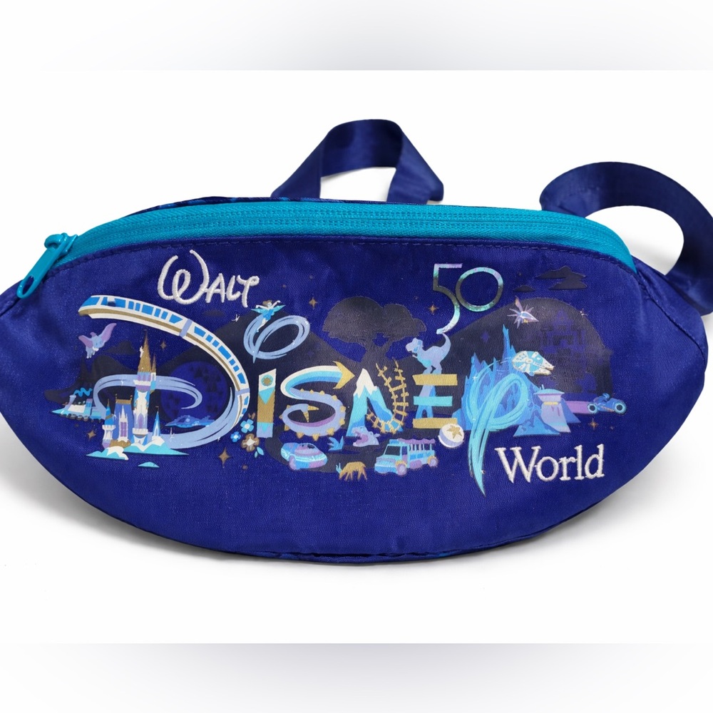 2021 Walt Disney World Parks 50th Anniversary Celebration Belt Bag like new